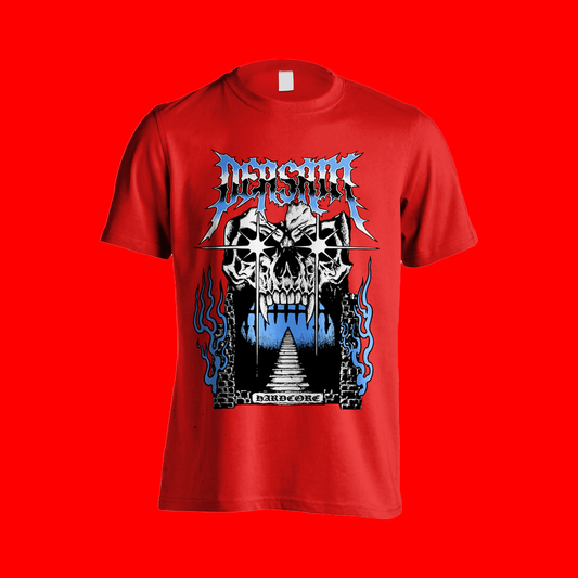 Skull Tee Red